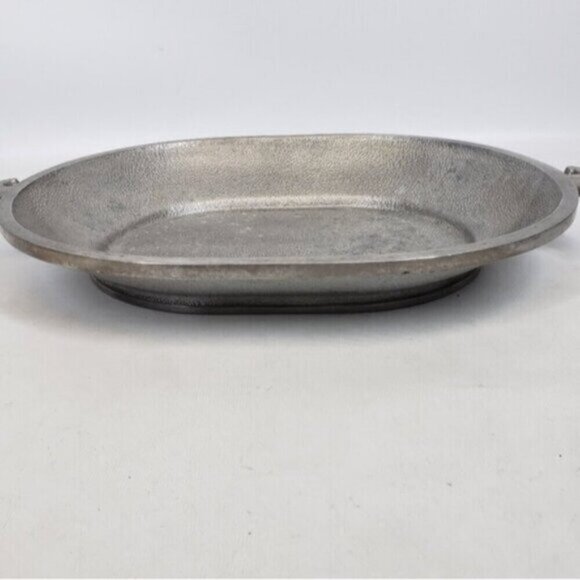 Vintage Guardian Service 14" Aluminum Oval Serving Tray Cooking Roasting… - Picture 10 of 14